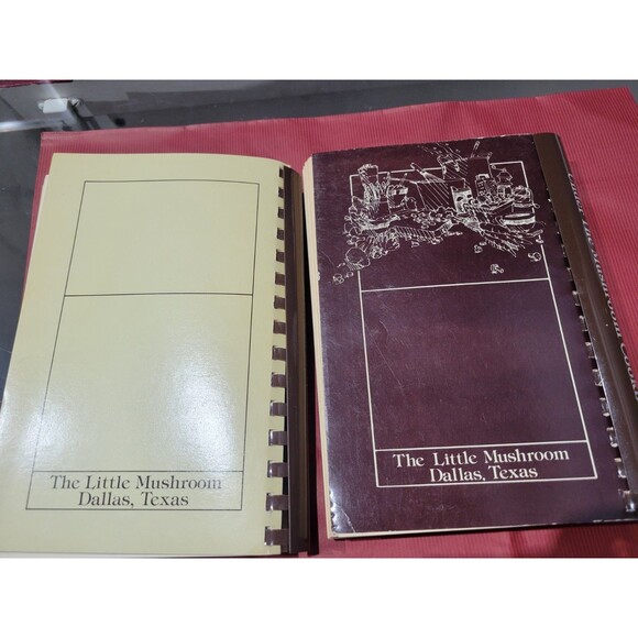 Under the Mushroom Marilyn Romweber 1982 Restaurant Dallas Texas Spiral cookbook - Picture 9 of 12